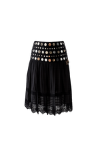 Blumarine SS 2005 mirrors Runway black skirt