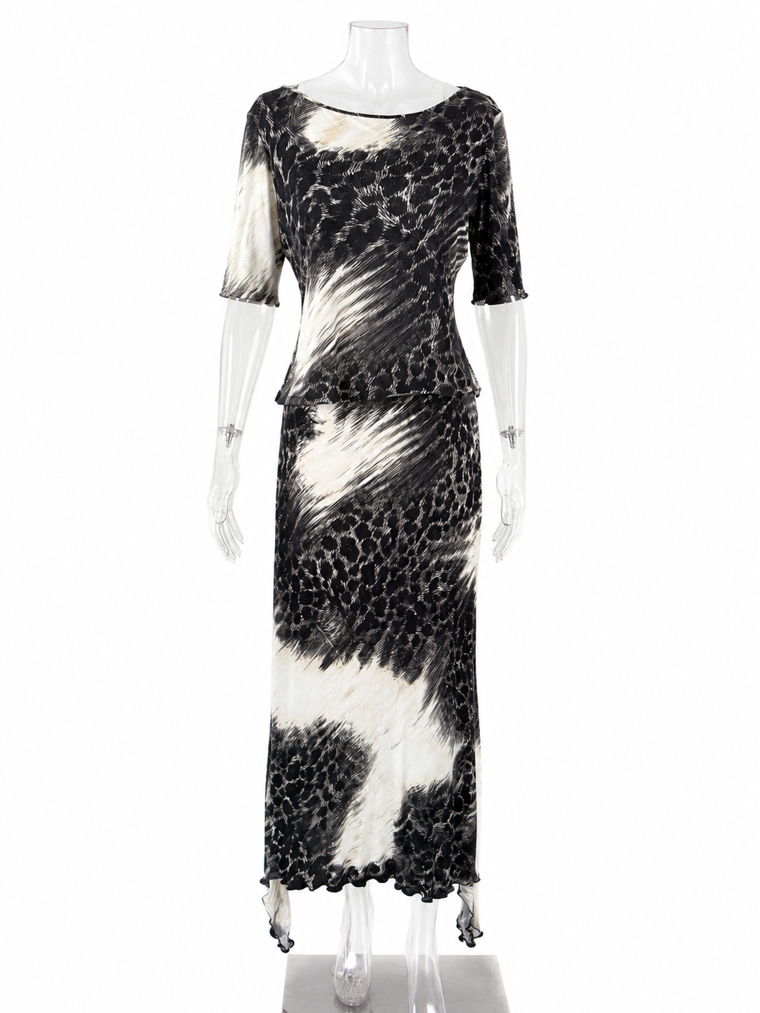 Class Roberto Cavalli set full look early 2000s