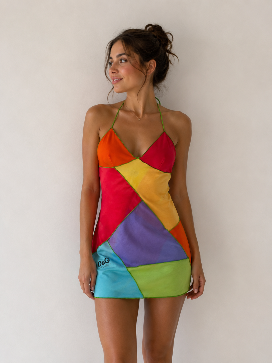 Dress D&g patchwork Halsey