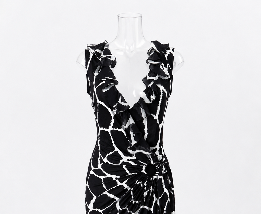 Roberto Cavalli S/S 2006 giraffe dress
