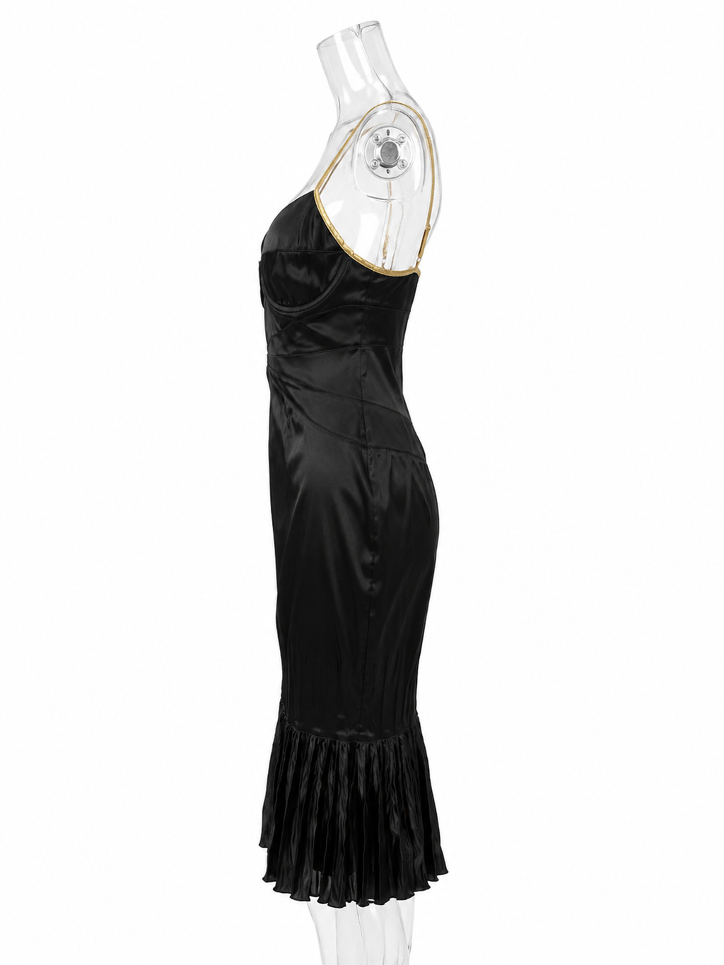 Just Cavalli FW 2005 black dress under the knee