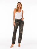 Just Cavalli FW 2003 " astrology" print denim pants jeans