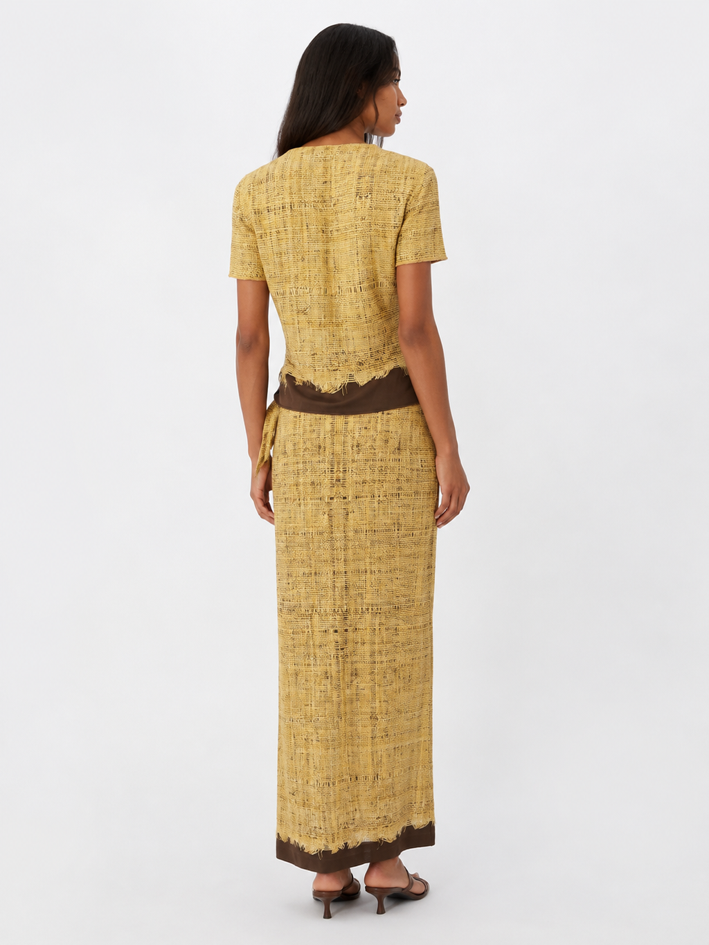 Rare Roberto Cavalli SS 1997 Runway sarong skirt