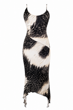 Class Cavalli 2000s asymmetric dress