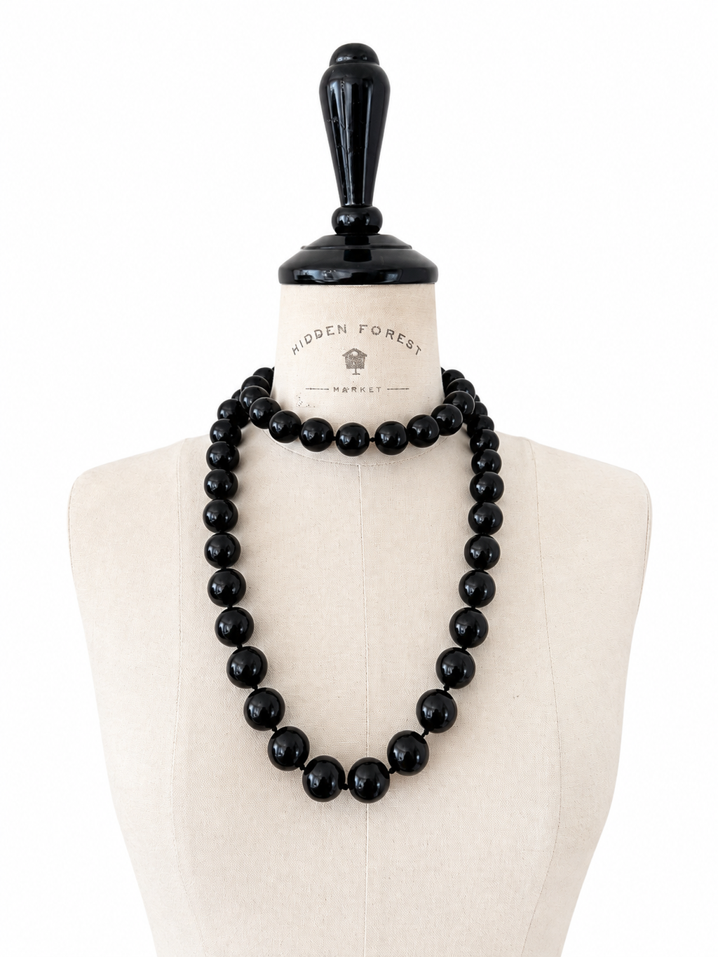 Gianfranco Ferré 90s black necklace