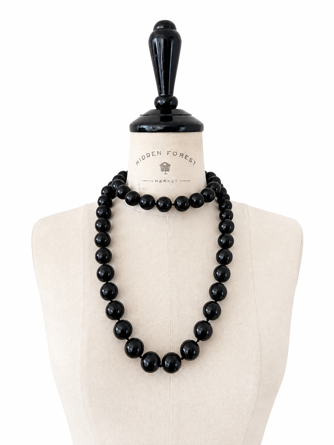 Gianfranco Ferré 90s black necklace