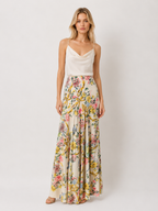 Roberto Cavalli SS 2007 Silk suit blouse and long skirt
