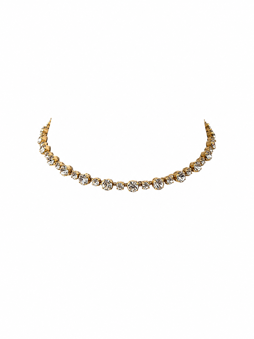 Roberto Cavalli S/S 2000 gold necklace