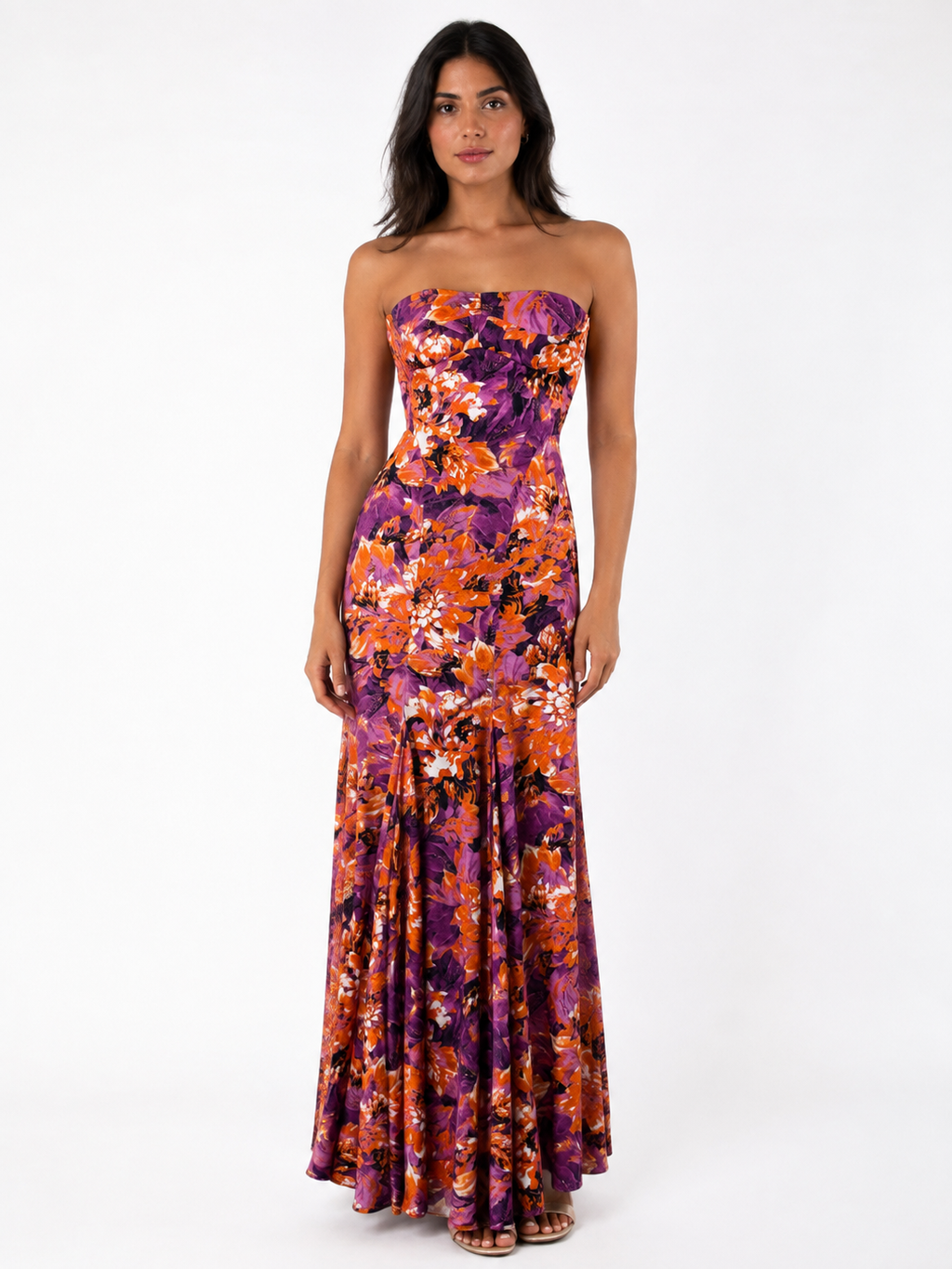 Just Cavalli mermaid multicolore maxi dress early 2000s