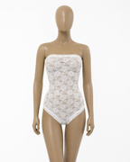 La Perla 90s white lace bodysuit La Perla Body Emilia Archive Vintage