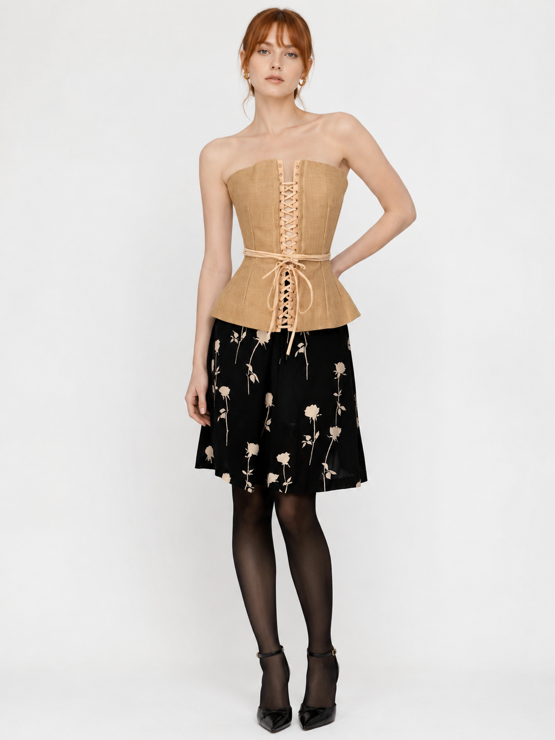 Dolce & Gabbana Spring Summer 2002 Runway Silk Skirt