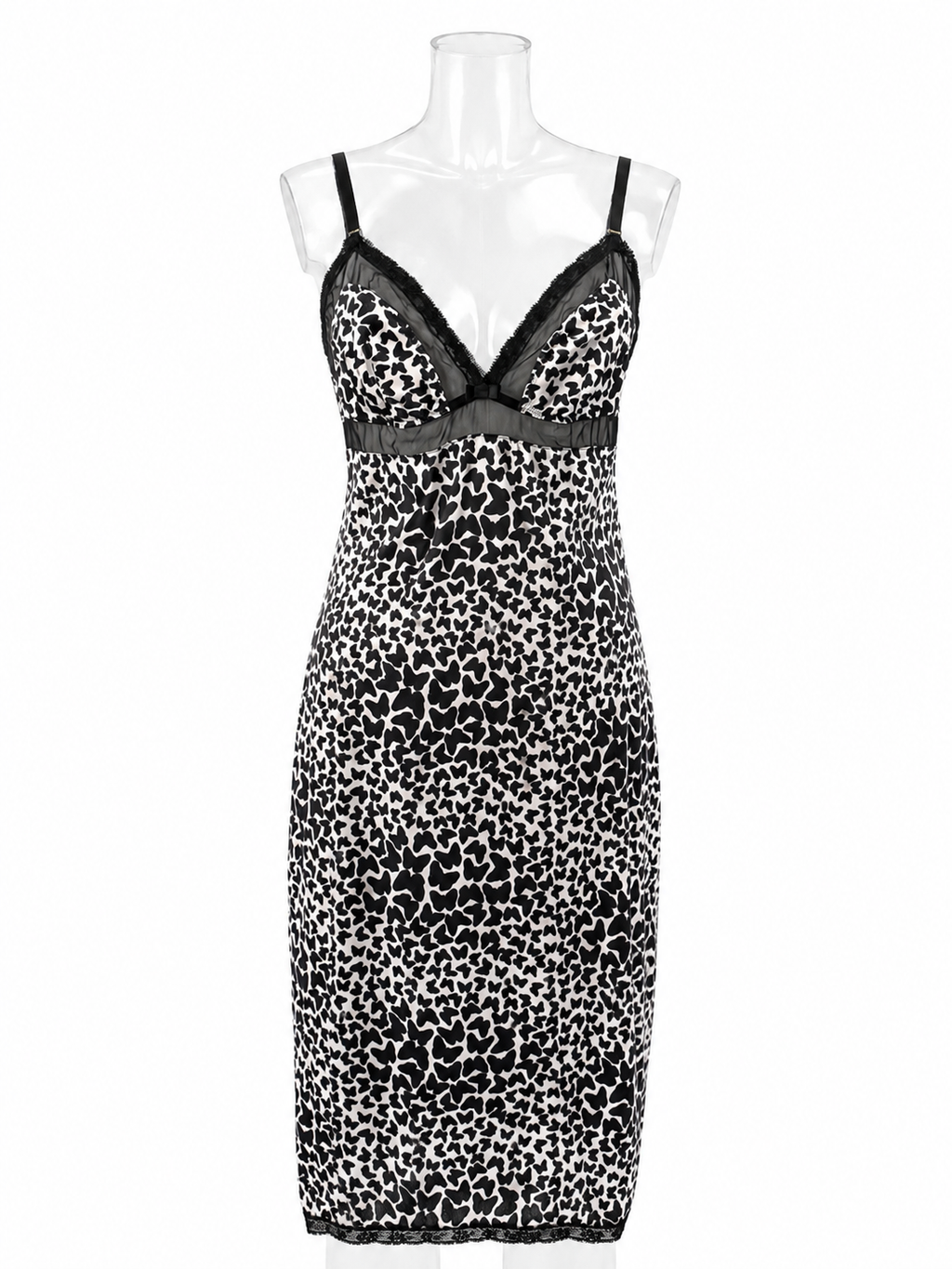 D&G butterflies slip dress knee-length