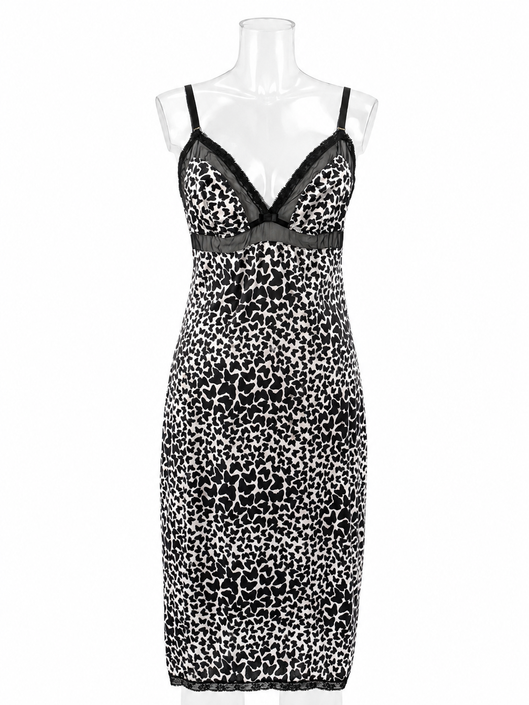 D&G butterflies slip dress knee-length