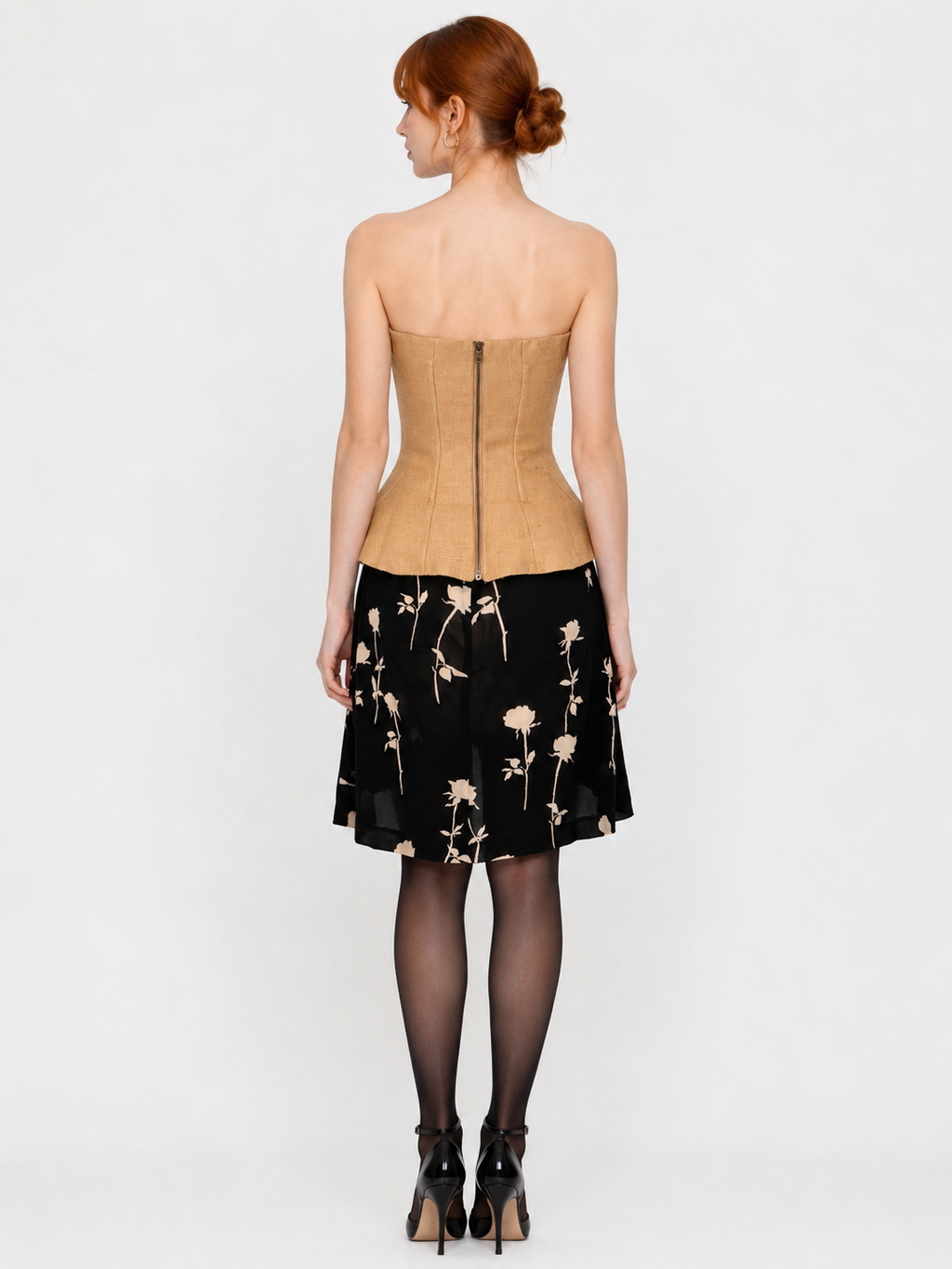 Dolce & Gabbana Spring Summer 2002 Runway Silk Skirt
