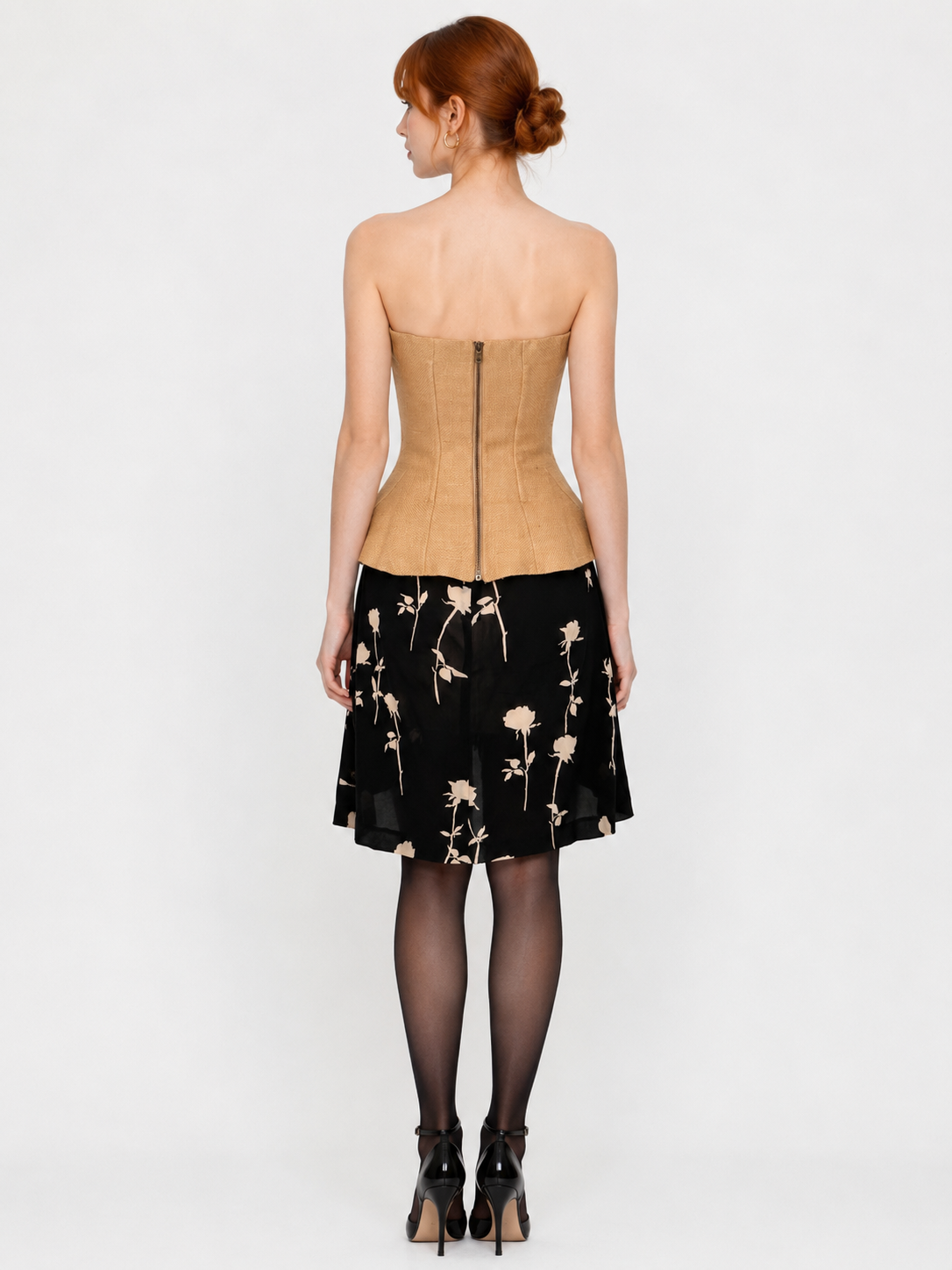 Dolce & Gabbana Spring Summer 2002 Runway Silk Skirt