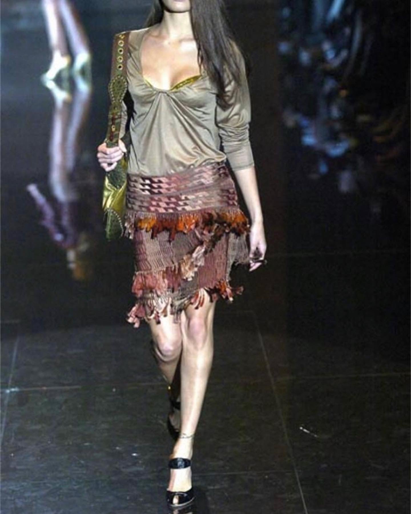 Gucci S/S 2005 crocco heels