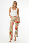 Roberto Cavalli SS 2000 floral denim jeans
