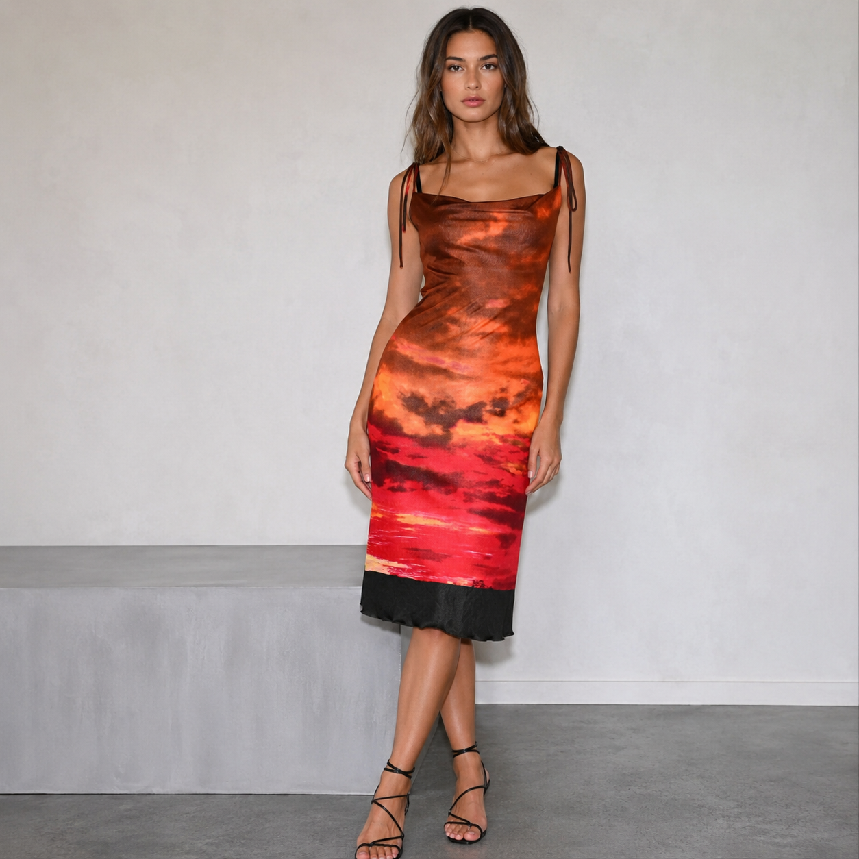 Sunset Class Roberto Cavalli dress