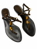 Gucci 2000s bamboo sandals