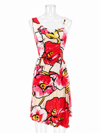 Roberto Cavalli SS 2006 floral dress knee-length vintage