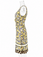 Roberto Cavalli SS 2006 floral mini dress