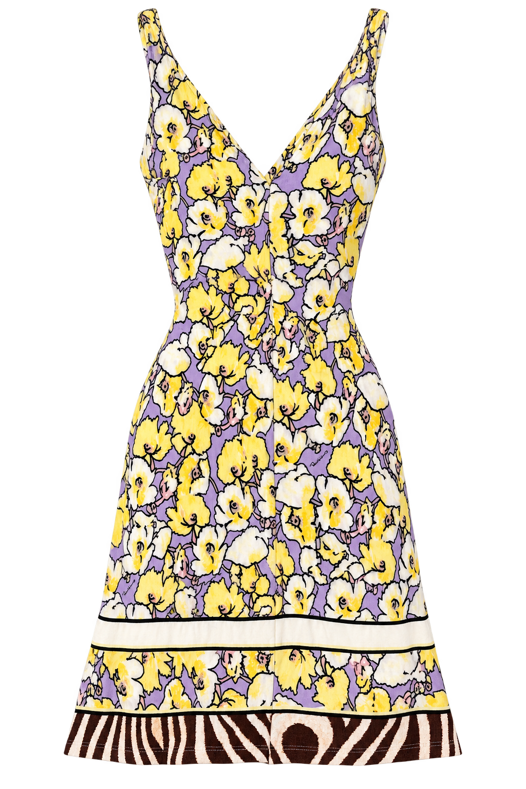 Roberto Cavalli SS 2006 floral mini dress
