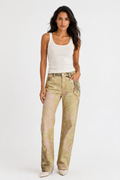 Roberto Cavalli FW 2001 denim pants print