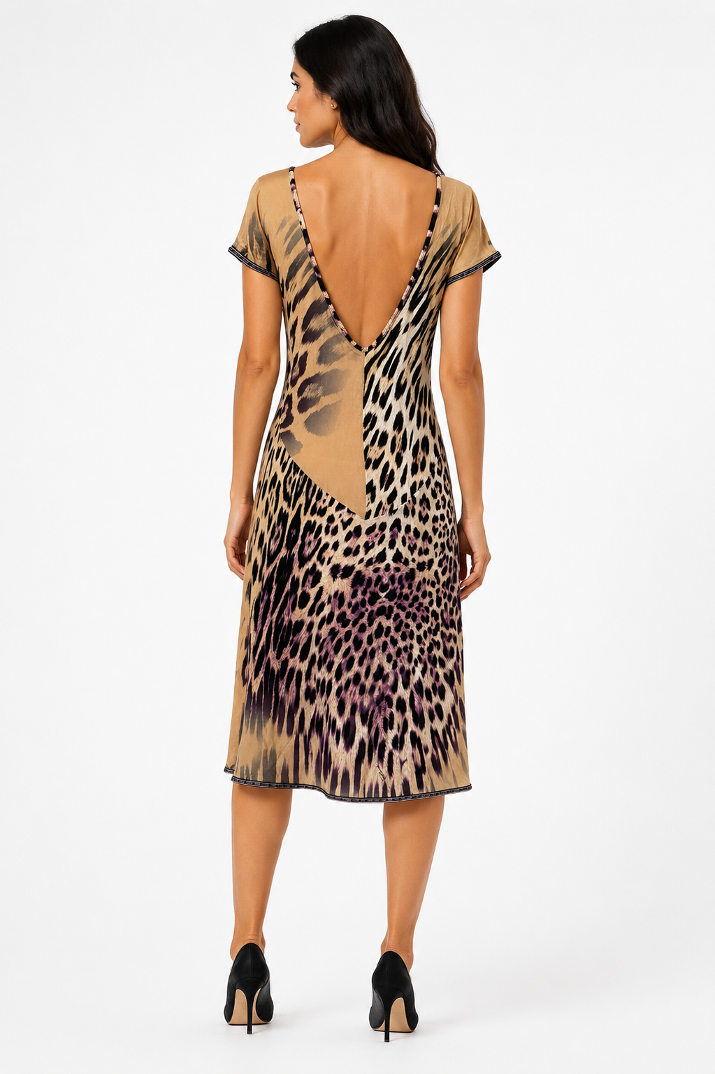 Just Cavalli Leo print dress circa 2005