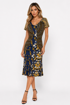Just Cavalli floral print dress