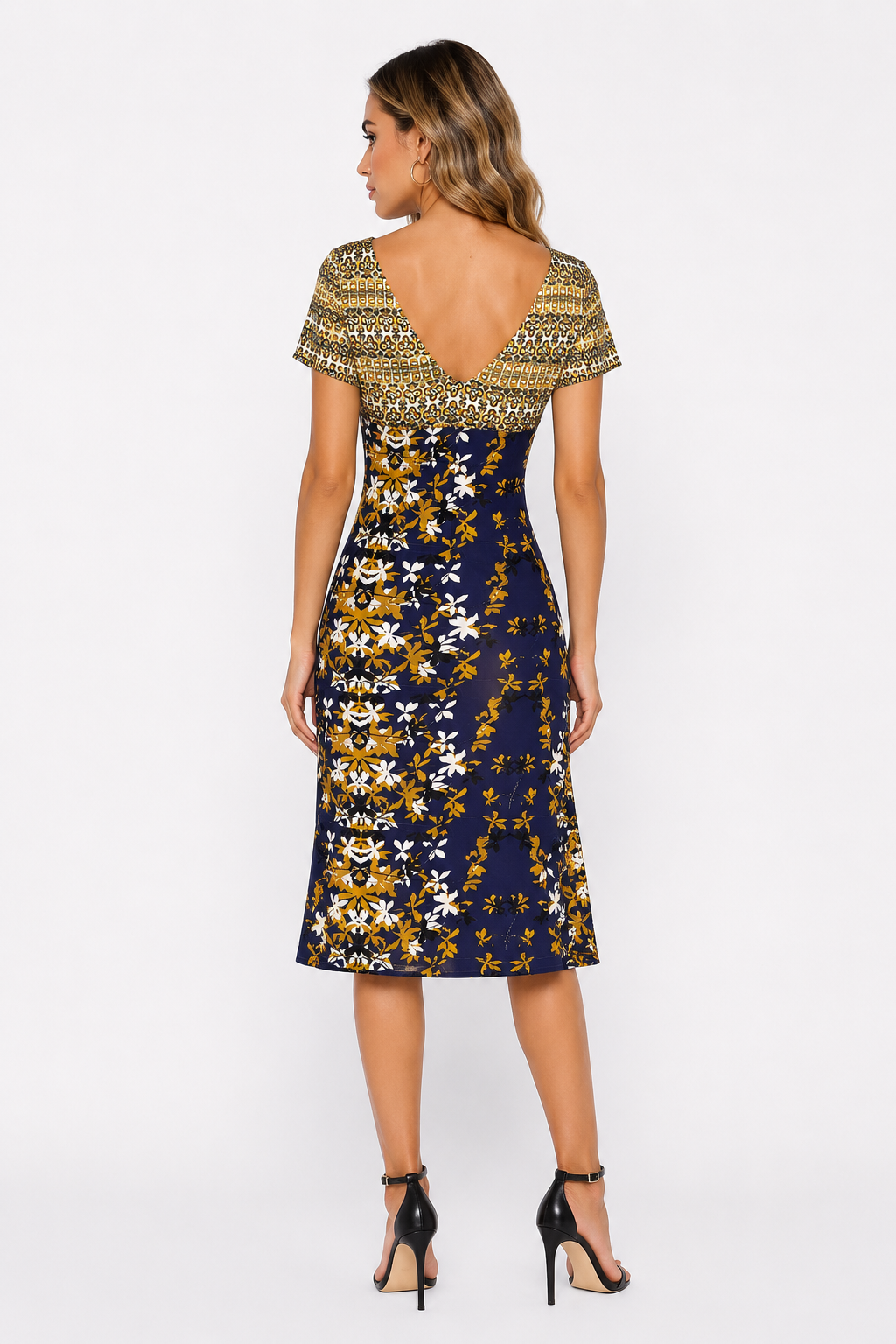 Just Cavalli floral print dress