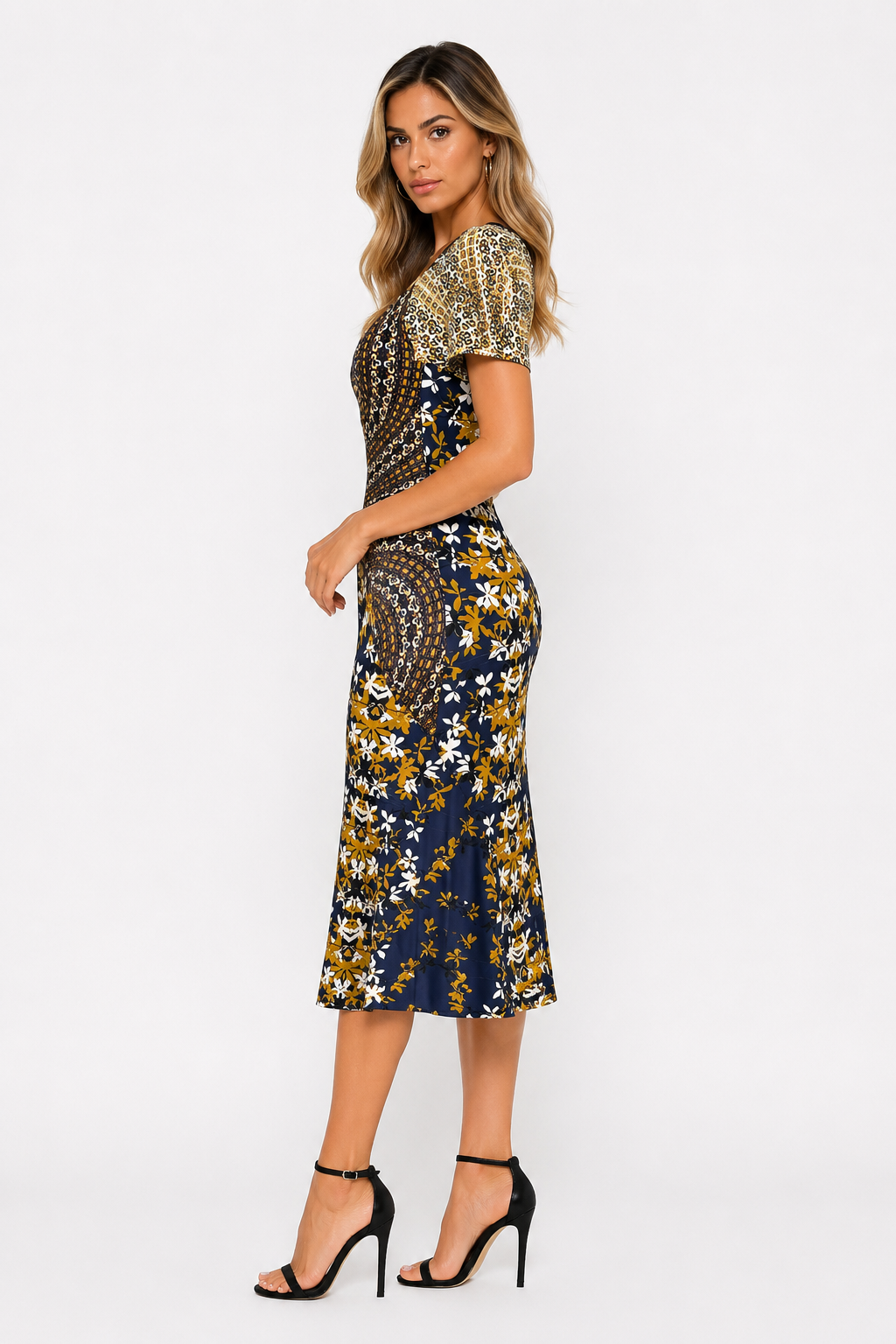Just Cavalli floral print dress