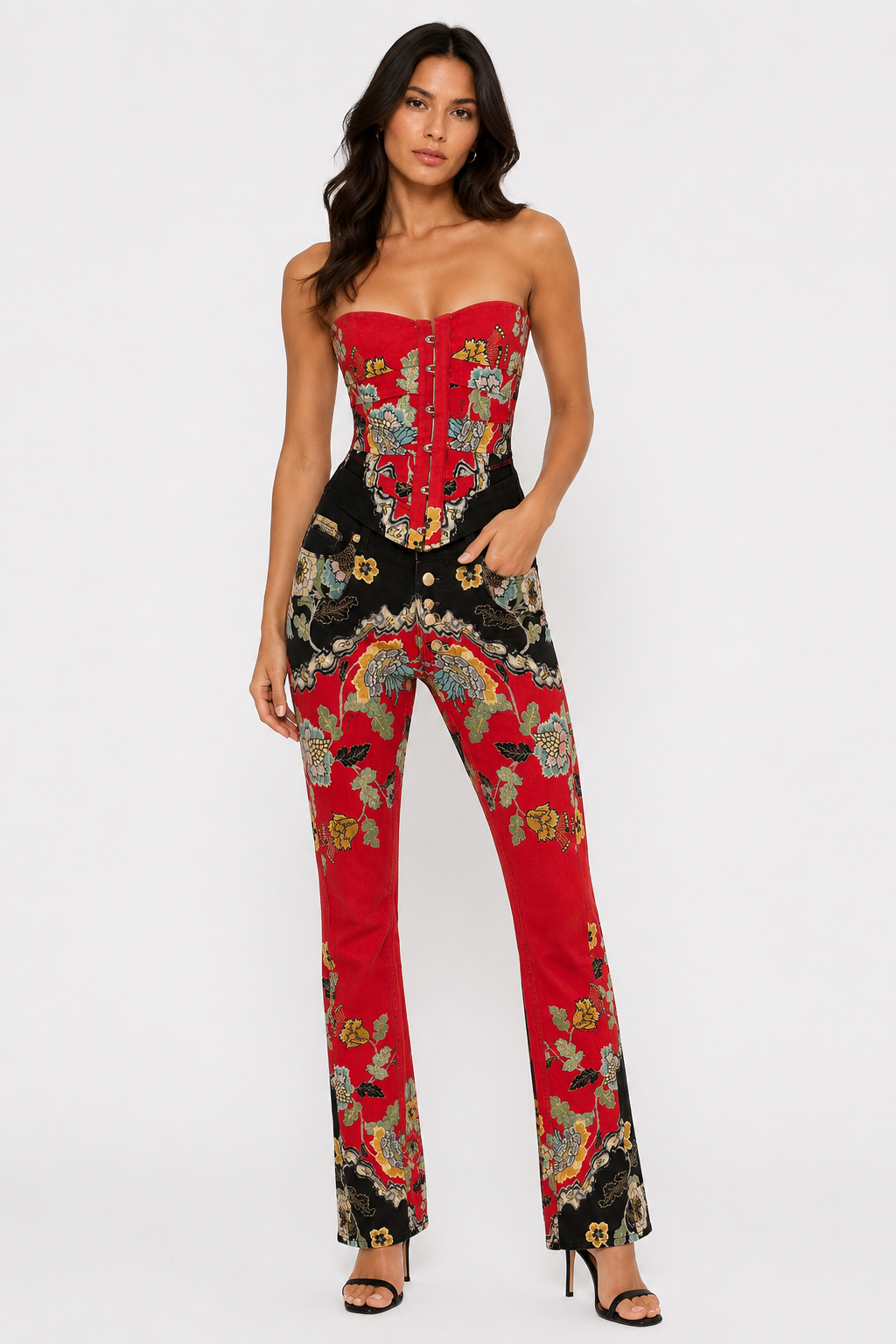 Roberto Cavalli rare bustier corset S/S 2003