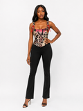 Just Cavalli F/W 2005 Leo colorful Bustier
