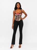 Just Cavalli F/W 2005 Leo colorful Bustier