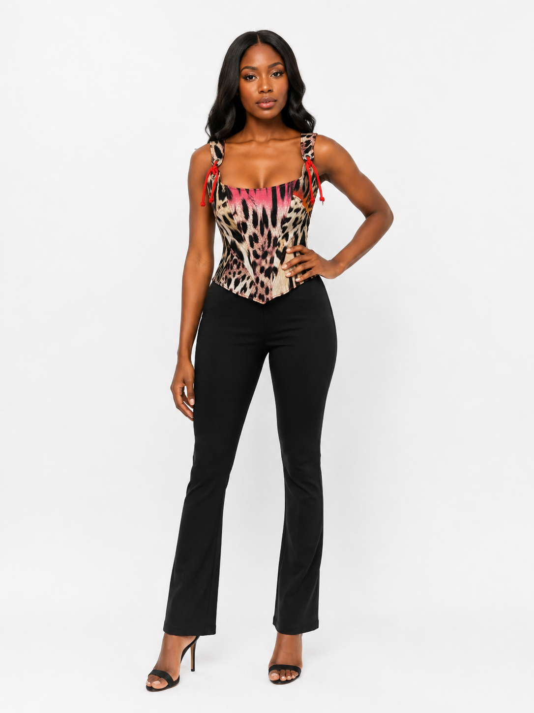 Just Cavalli F/W 2005 Leo colorful Bustier