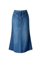 Roberto Cavalli denim skirt 2000s