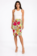 Moschino vintage summer fruits print Skirt
