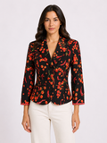 Moschino black cherry tomatoes chillies jacket