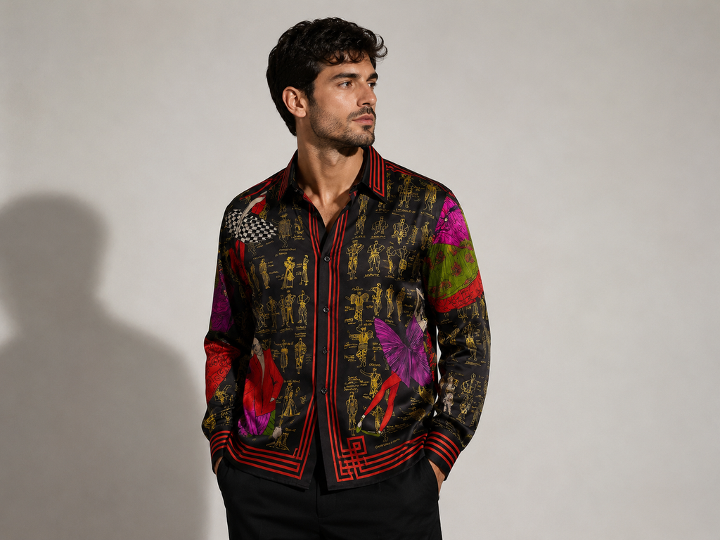 Gianni Versace men shirt 1992
