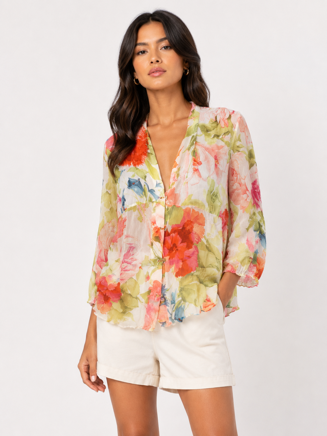 Roberto Cavalli silk shirt S/S 2000