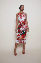 Gianfranco Ferré S/S 2000 floral open back