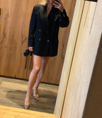 Ungaro black wool 90s blazer men oversize
