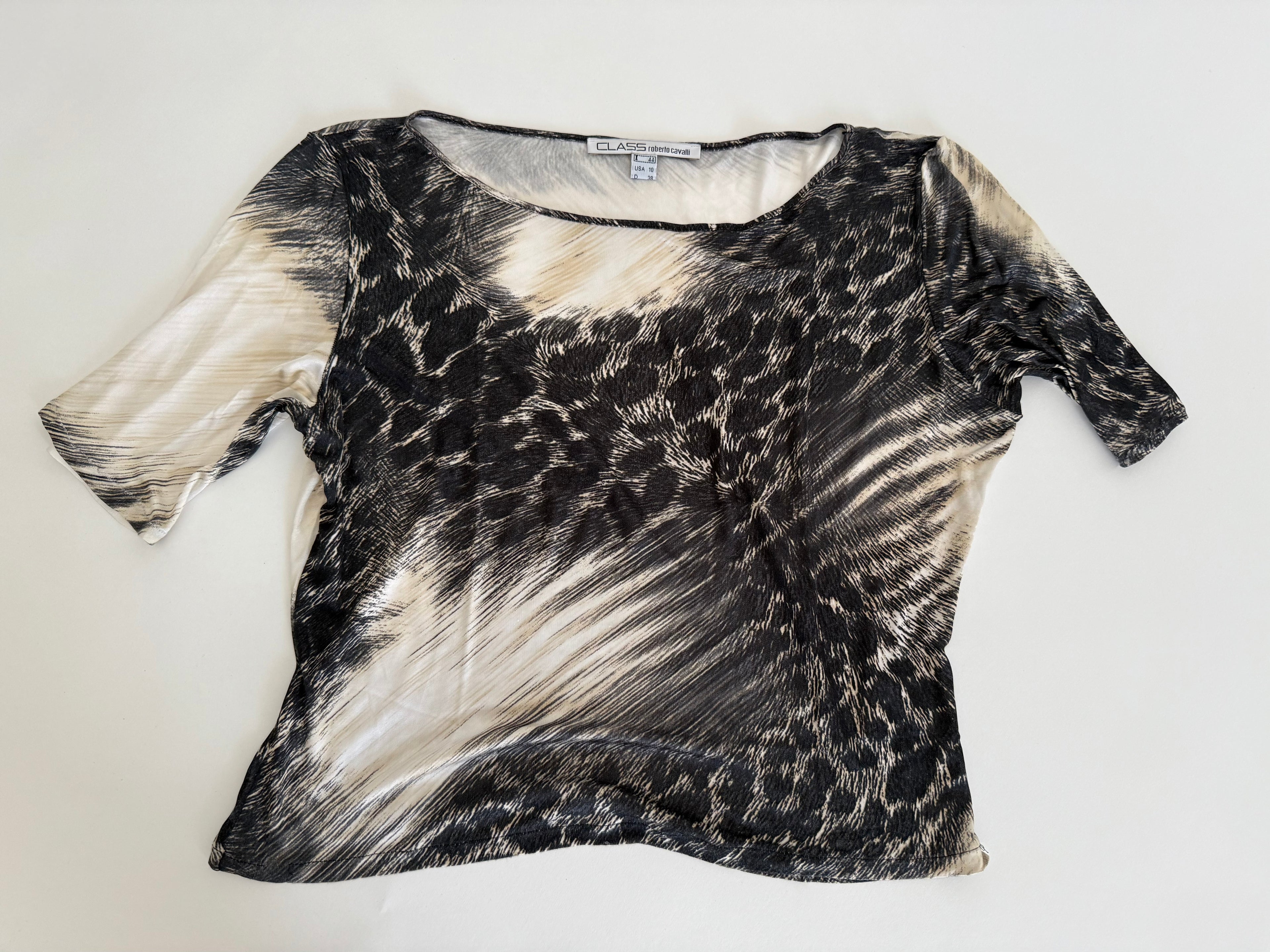 Class Roberto Cavalli set full look early 2000s