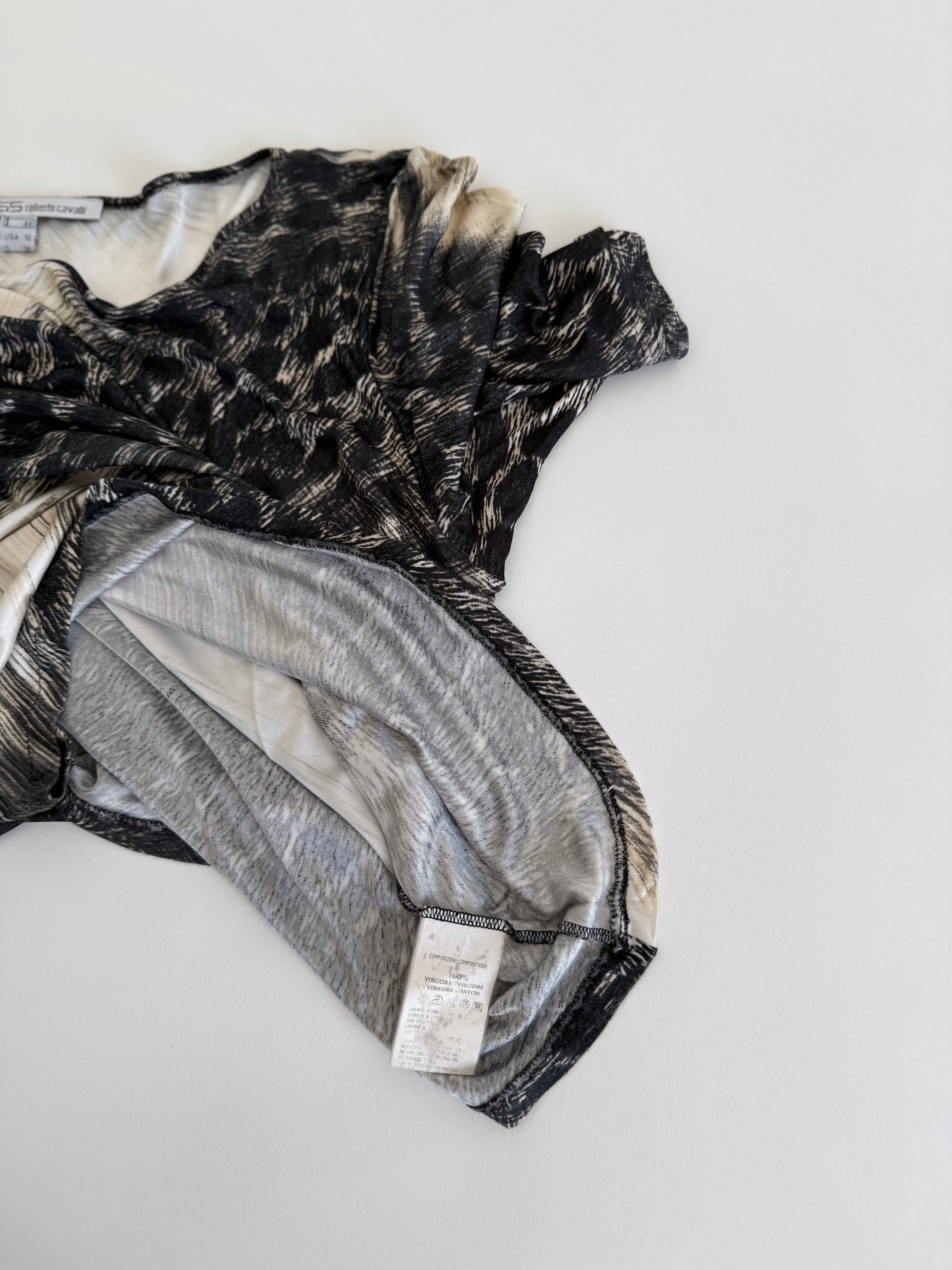 Class Roberto Cavalli set full look early 2000s