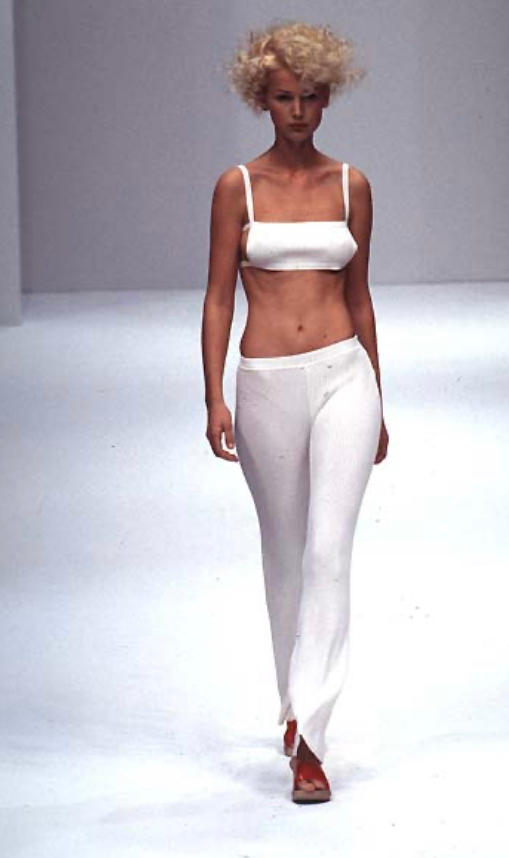 Iceberg S/S 1997 Runway top bra