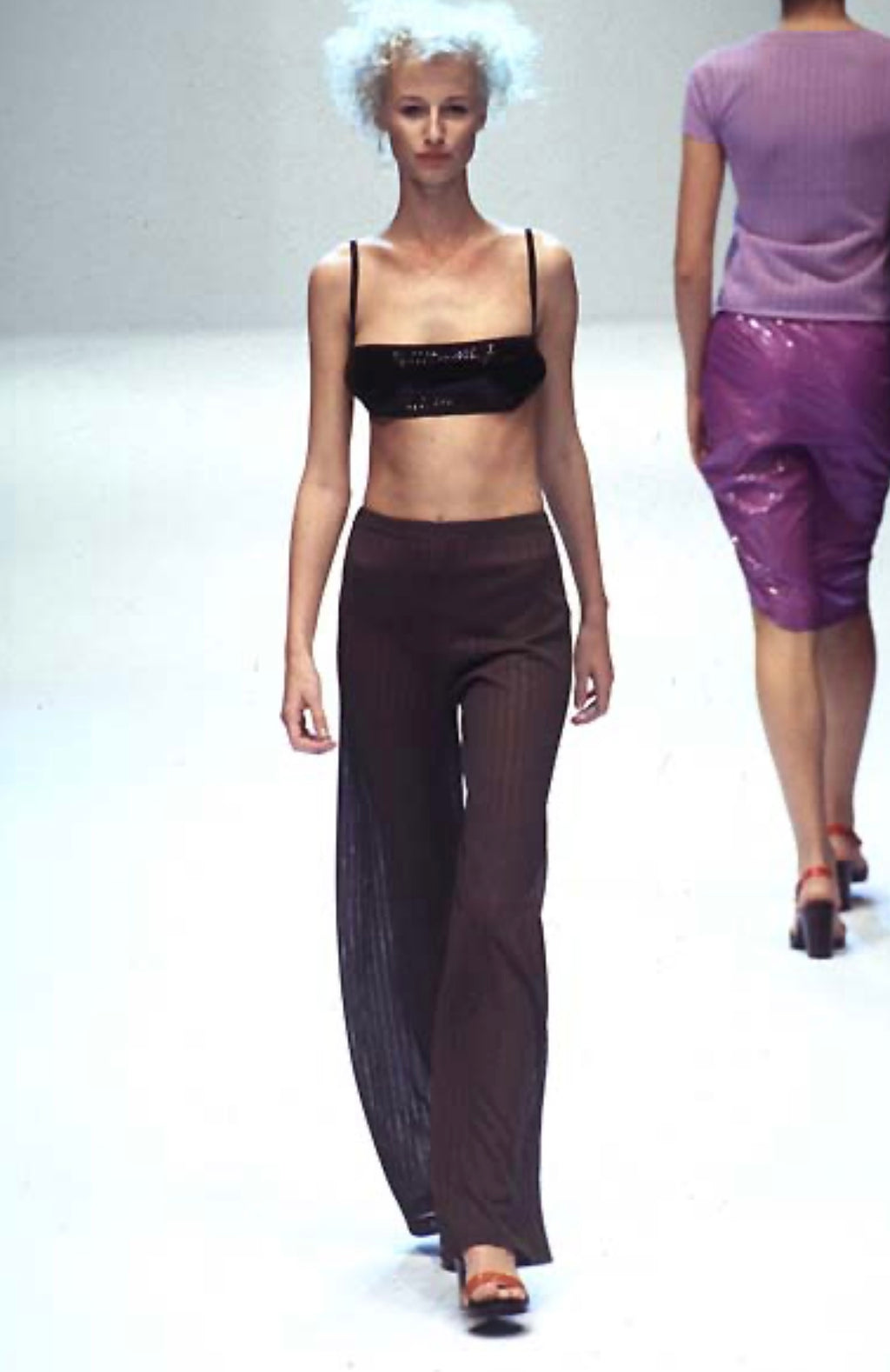 Iceberg S/S 1997 Runway top bra