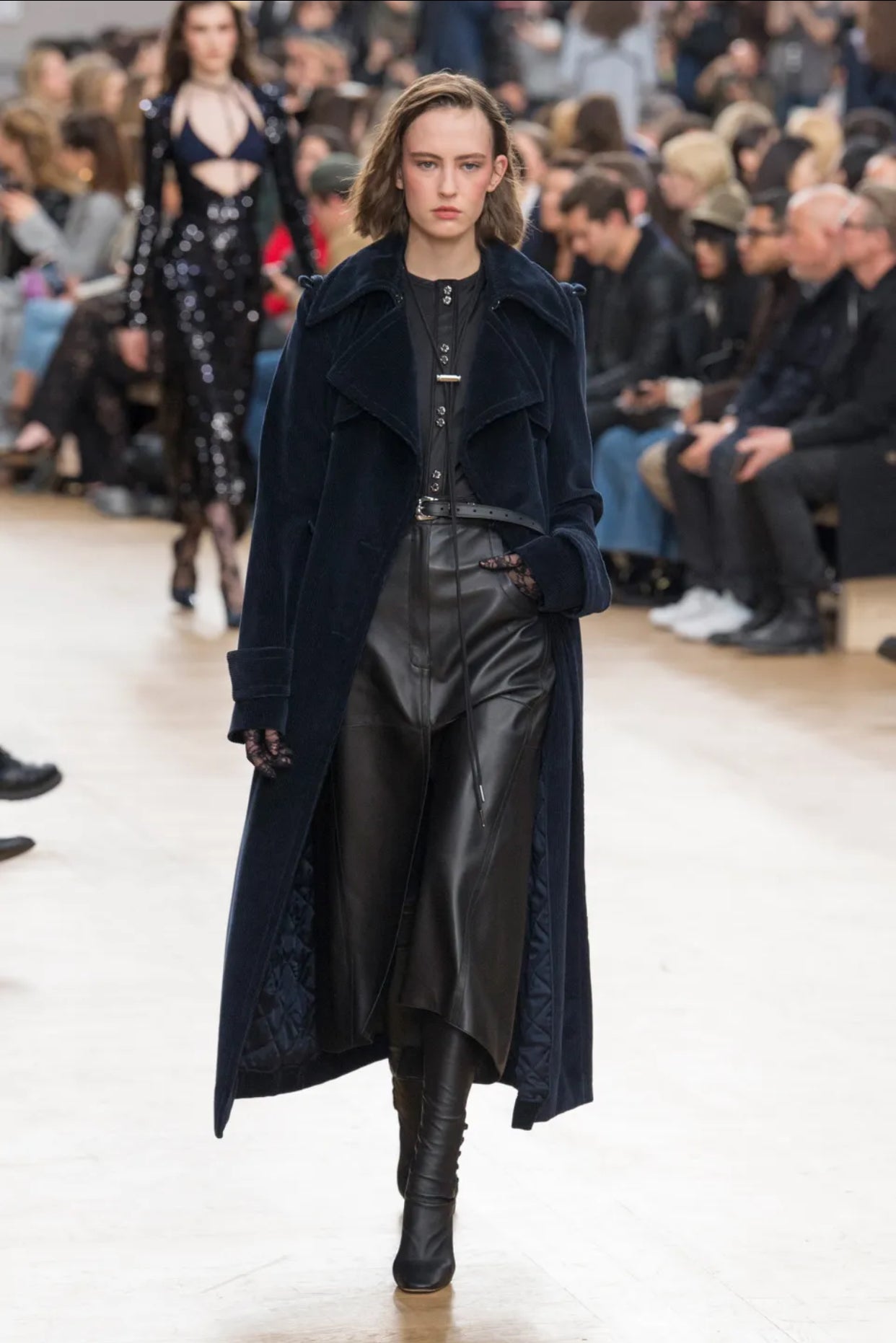 Nina Ricci F/W 2017 over knee boots