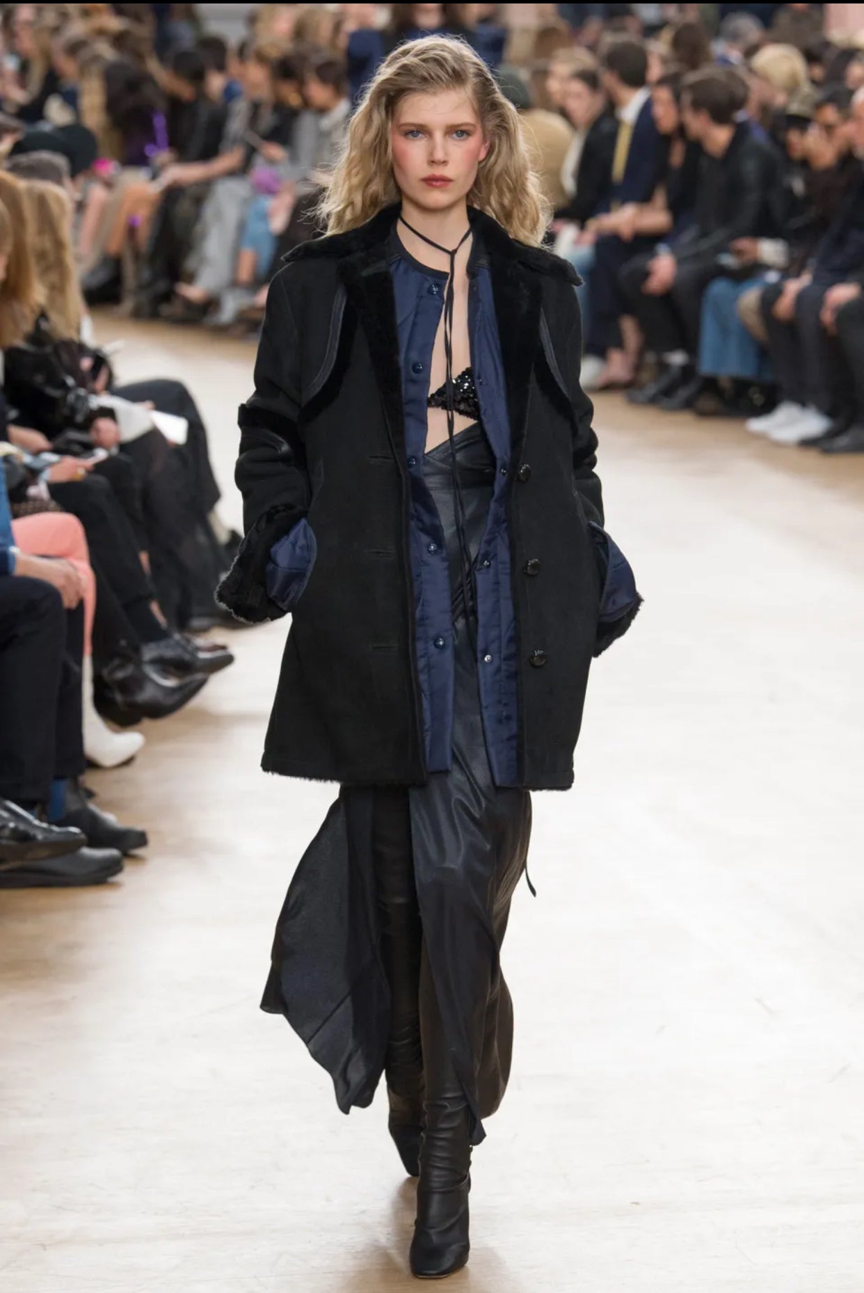 Nina Ricci F/W 2017 over knee boots