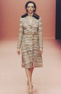 Prada FW 2000 Runway look coat and pants set