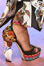 Dolce & Gabbana sandals Sicily SS 2016 Haute Couture
